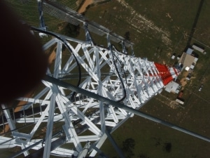 OLYMPUS DIGITAL CAMERA great views on the job at skyline tower painting